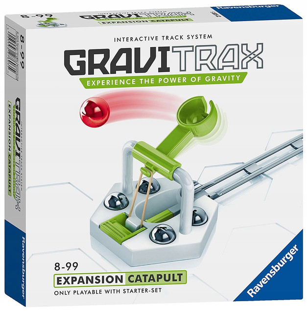 Zestaw uzupełniający Ravensburger Gravitrax metalowy biały 8 lat +