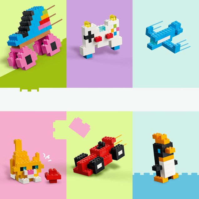LEGO Classic 11045 Kolorowe Klocki Kreatywne – Zestaw dla Dzieci 5+