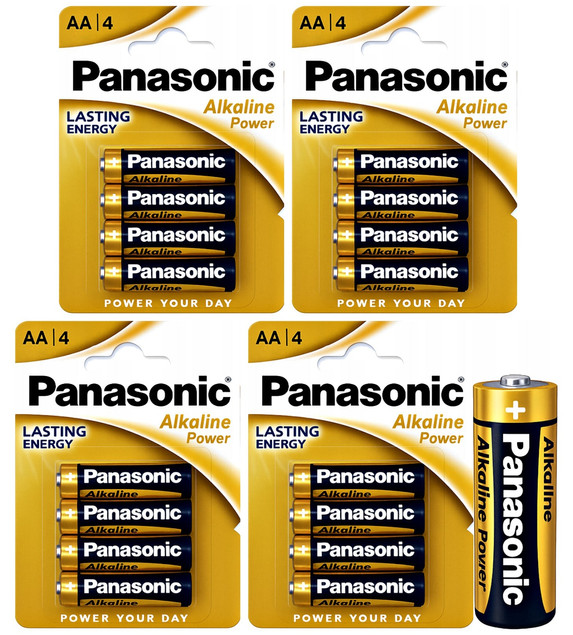 Baterie Bateria PANASONIC AA Alkaline Power (R6) ALKAICZNA 4szt. x4