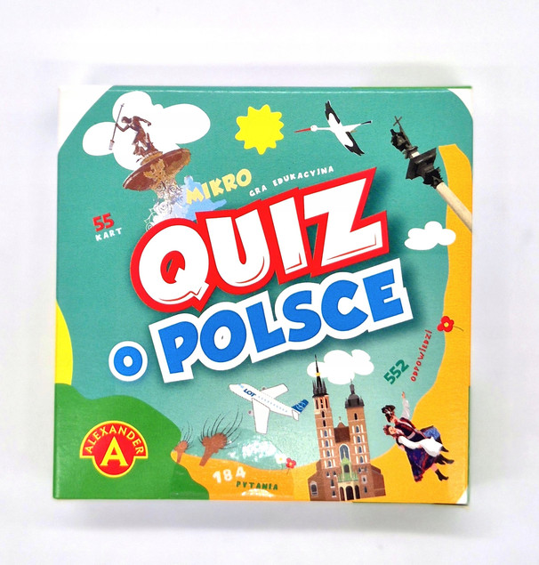 Gra planszowa Mikro Quiz o Polsce Alexander