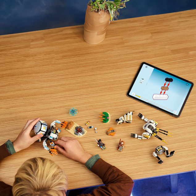 LEGO Horizon Adventures 77037 Aloy i Varl kontra Shell-Walker (Krabołaz) i Piłoząb Zestaw