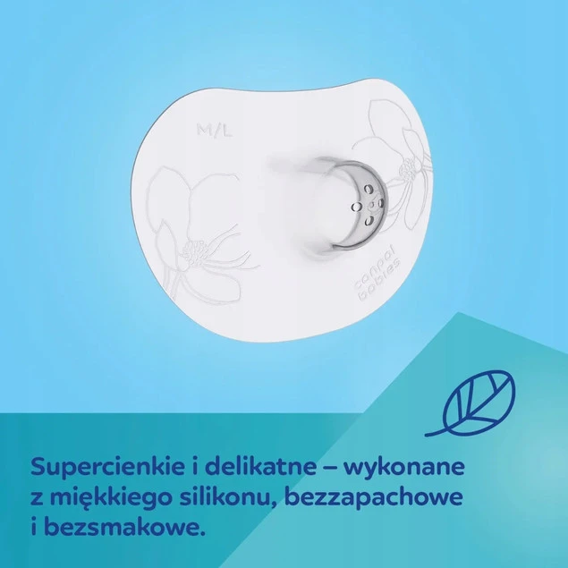 Osłonki na brodawki Canpol z etui