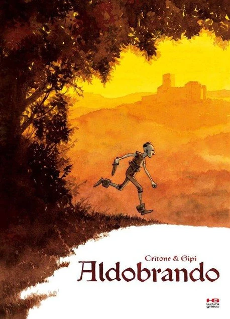Okładka komiksu Aldobrando Gipi Luigi Critone