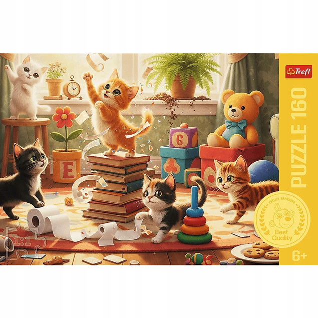 Trefl Puzzle 160 el. Kocie psoty