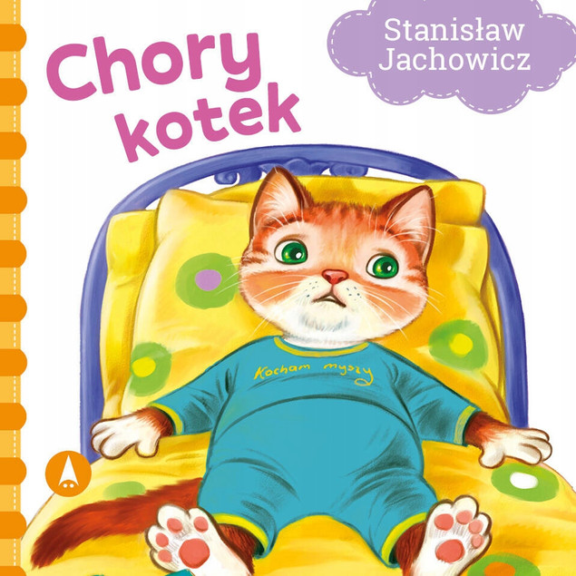 KSIĄŻECZKI DLA DZIECI CHORY KOTEK