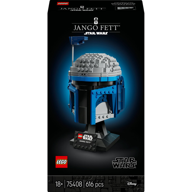 LEGO Star Wars 75408 Hełm Boby Fetta – Kolekcjonerski Model dla Dorosłych