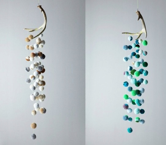 Pompony Dekoracyjne 30mm Wełniane Kłębuszki Scrapbooking Astra