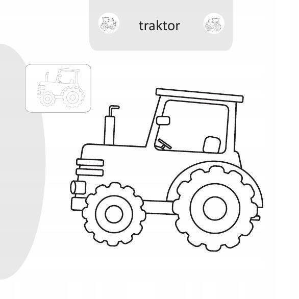Malowanie-doklejanie. Pojazdy na wsi