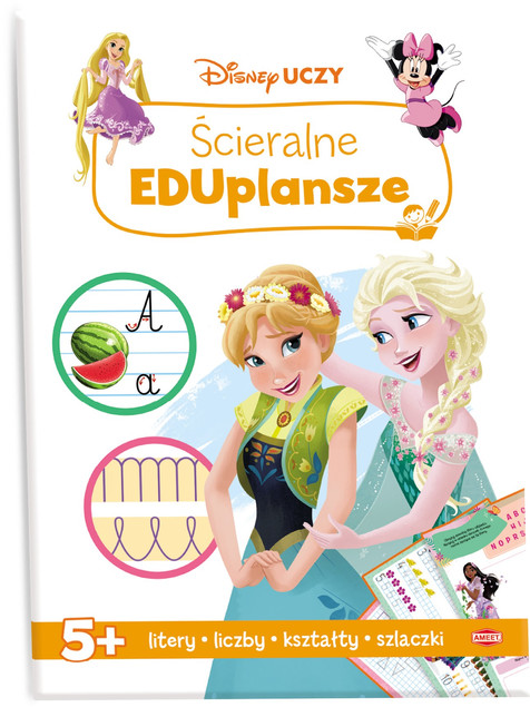 Disney Uczy Ścieralne EDUplansze UMA-9302 Praca zbiorowa
