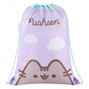 Zestaw Szkolny PUSHEEN Plecak Piórnik Worek FIOLETOWY St.Majewski