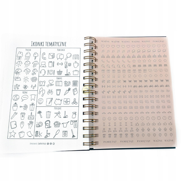 Organizer A5/288K Bullet Journal Art