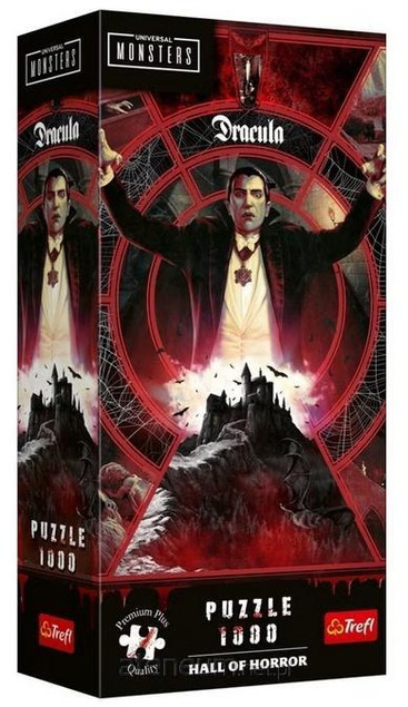 Puzzle Trefl 1000 Hall of Horror: Drakula - Premium Plus 12109