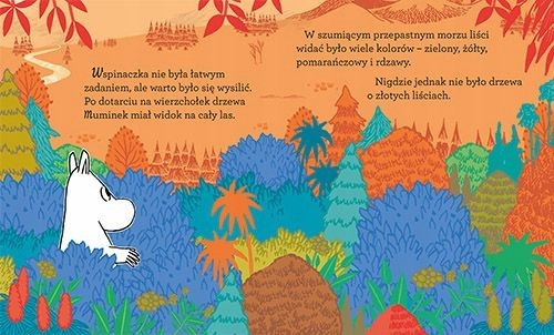 Muminek i Złoty Liść Tove Jansson 3+ HarperKids