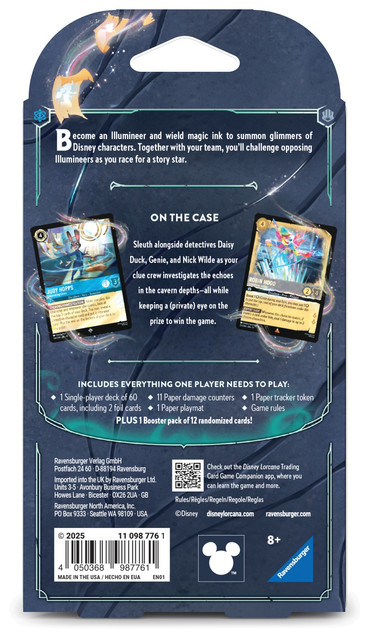 Disney Lorcana: Whispers in the Well - Starter Deck - Sapphire & Steel