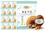 FRANK&OLI Ciastko Miękkie Keto KOKOS ORZECH NERKOWCA Bez Cukru 50g x12