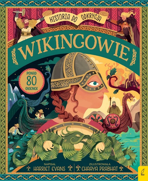 Książka Historia do odkrycia. Wikingowie z otwieranymi okienkami