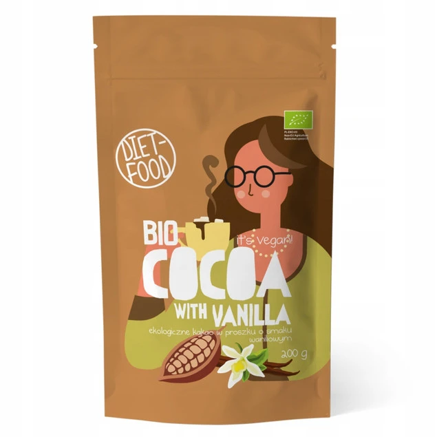 Bio Kakao z Wanilią Diet Food 200g
