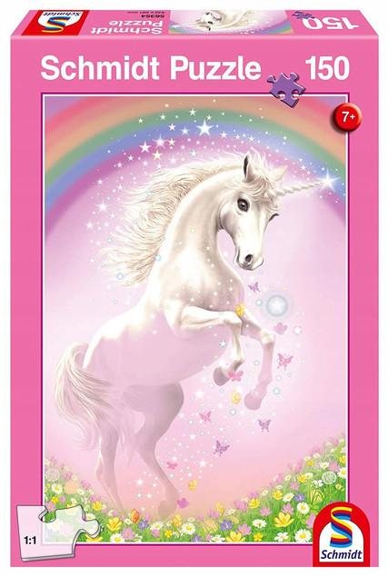 Puzzle Schmidt Spiele 150 elementów Różowy Jednorożec G3