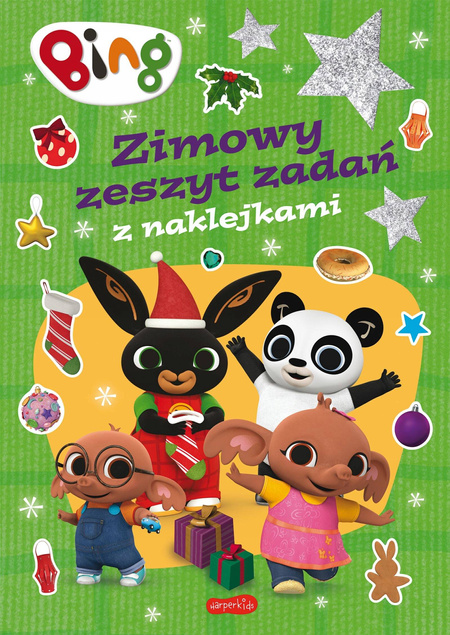 Bing Zimowy Zeszyt Zadań Z Naklejkami 3+ HarperKids