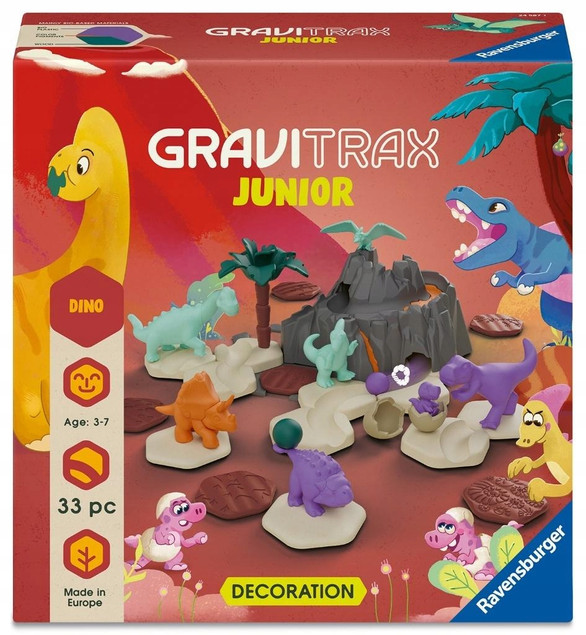 Zabawka konstrukcyjna Ravensburger GraviTrax Junior Dino 3+ wielokolorowa