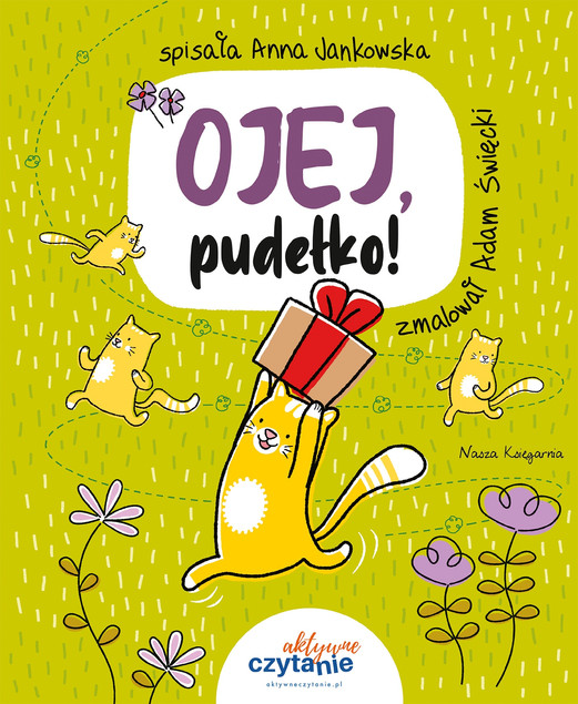 Ojej, pudełko! Aktywne czytanie PLUS Anna Jankowska - Nauka Czytania dla Przedszkolaków