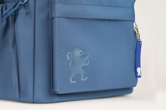 Plecak szkolny Oxford 26 l Wielokomorowy Niebieski Dżinsowy Laptop 16"