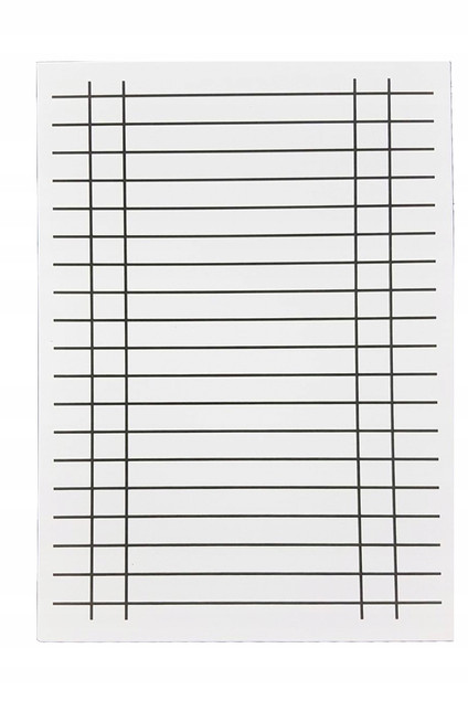 Liniuszek A5 kratka/linia Interdruk