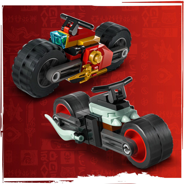 LEGO Ninjago Kai i wyścigi motocyklowe 71838 – Motocykle Ninja