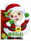 Mikołaj - książka sztancowana