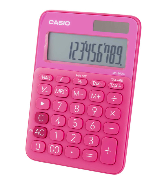 Kalkulator biurowy CASIO MS-20UC-RD