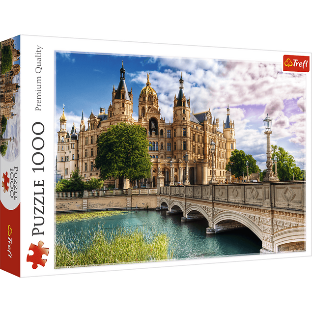 Puzzle 1000 Zamek na wyspie Trefl 10669 