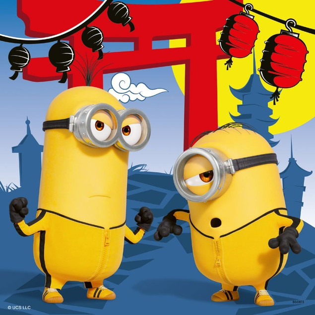 PUZZLE 3X49 MINIONKI 2, RAVENSBURGER