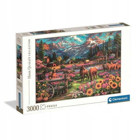Puzzle 3000 elementów Free To Roam CLEMENTONI 