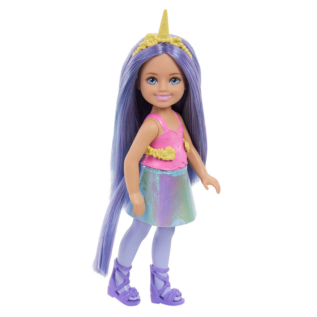 TytułBarbie Chelsea Lalka Jednorożec JKH58 Mattel