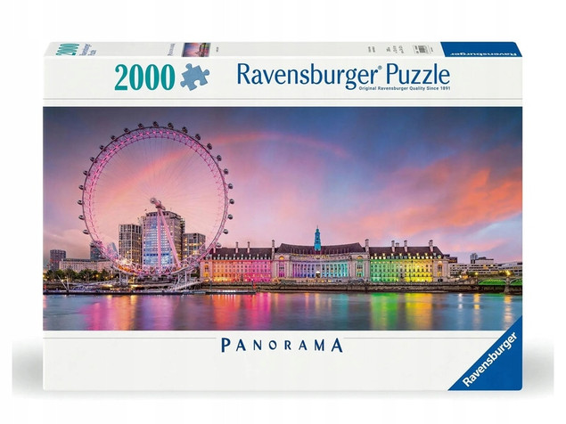 Puzzle Ravensburger 2000 elementów Londyn Panorama