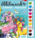 Malowanka Kucyki z Farbk. i Pędzelkiem Agata Kaczyńska Aksjomat