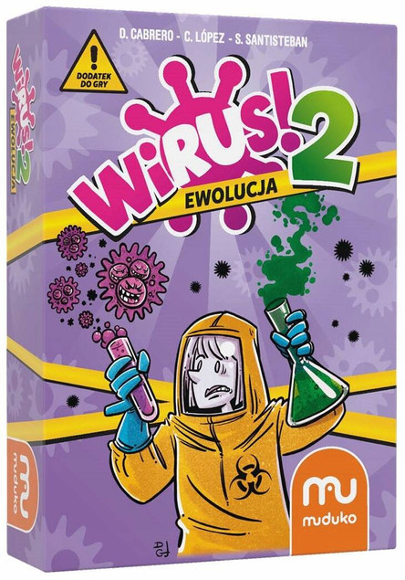 Dodatki do gry Wirus! 2: Ewolucja + Halloween – Muduko