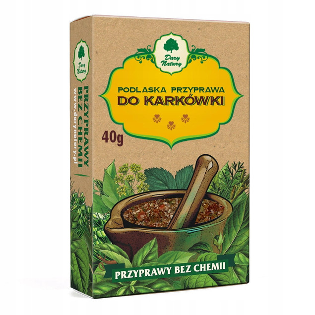 Przyprawa podlaska do karkówki Dary Natury 40 g