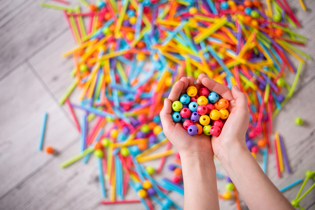 Klocki Konstrukcyjne Meli Stik 300 elementów plastikowe dla dzieci 3+