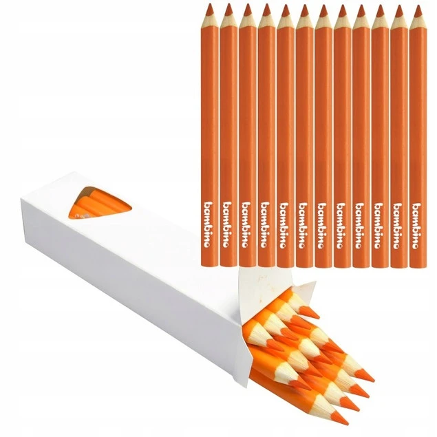 TRÓJKĄTNE POMARAŃCZOWE 12SZT