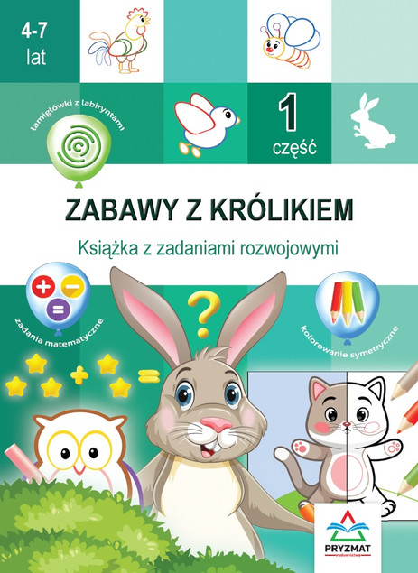 Zabawy z Królikiem cz.1: Kreatywne Pomysły i Aktywności (Książka)