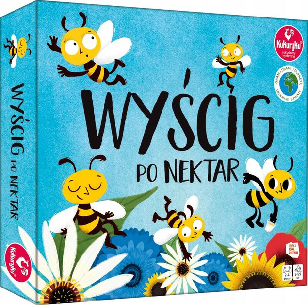 Gra planszowa rodzinna Wyścig po nektar