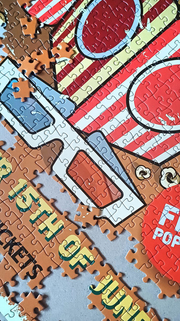 Puzzle 1000 Tactic Vintage Retro Cinema | Plakaty Filmowe