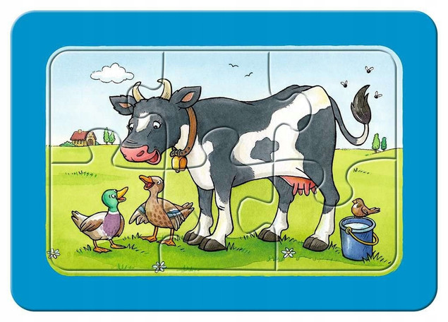 PUZZLE 3X6 ZWIERZAKI, RAVENSBURGER