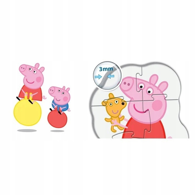 Puzzle Świnka Peppa 2+ Clementoni