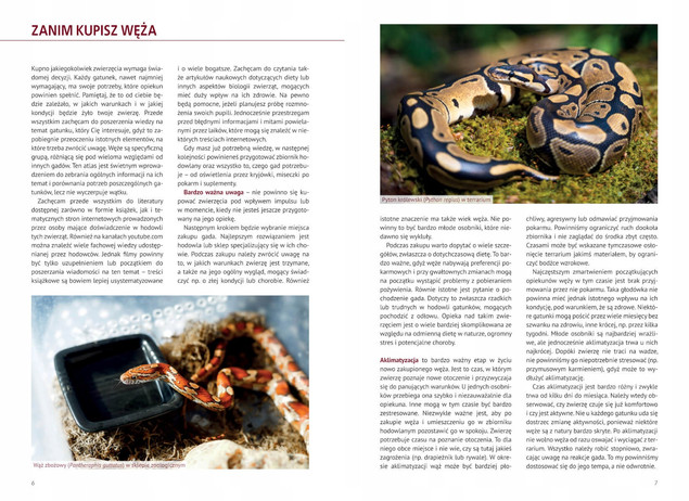 Atlas WĘŻY HODOWLANYCH 100 Gatunków Angelika Dawidowicz SBM