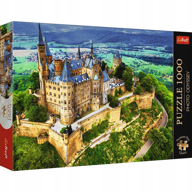 Puzzle 1000 Układanka NIEMCY Zamek Hohenzollern Krajobraz Widok 12+ Trefl