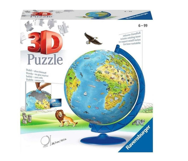 Ravensburger Puzzle 3D Globus 180 elementów 12338