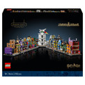 LEGO Harry Potter 76444 Sklepy na Ulicy Pokątnej Mikroskala Kolekcjonerska