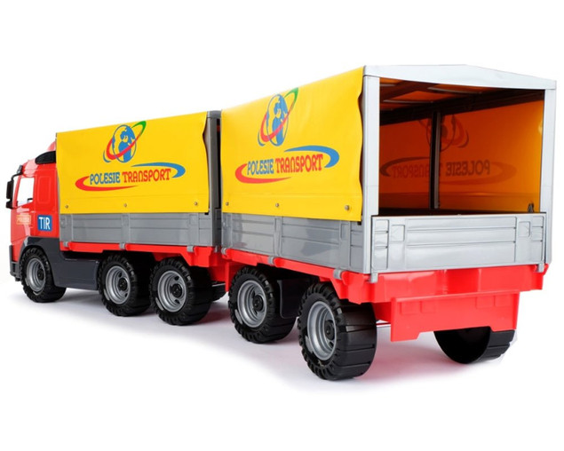 Ciężarówka VOLVO z plandeką POLESIE 8732